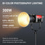 Luz LED bi-color con softbox Bluetooth 2700K-6800K