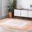 Alfombra área vintage terracota/gris 3x5ft