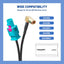 Conector Fakra Z macho a SMB para antena Sirius XM camiones