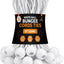 Cuerdas elásticas blancas 11" set 25 para toldos