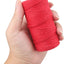Cuerda roja 328ft 2mm para manualidades San Valentín
