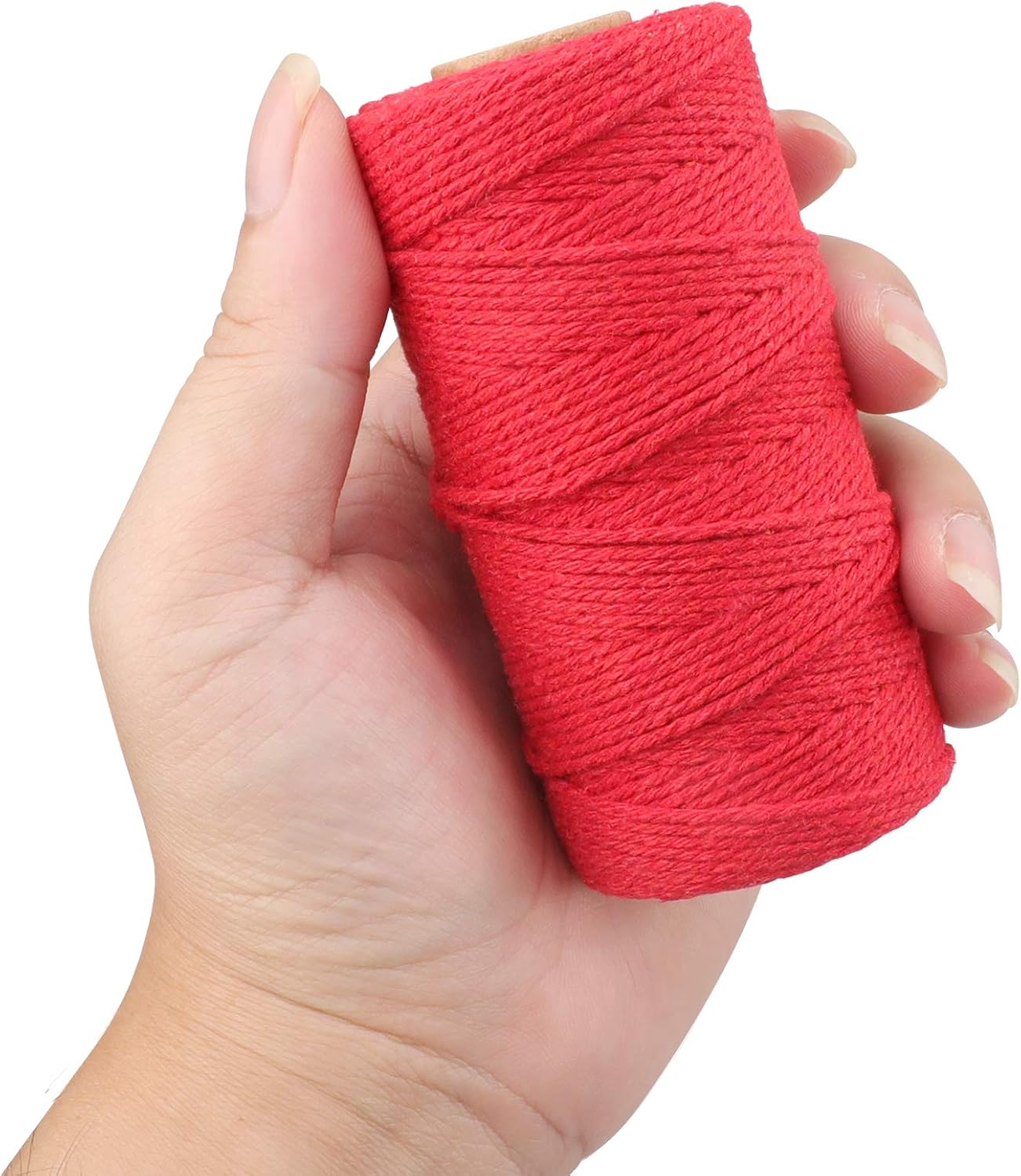 Cuerda roja 328ft 2mm para manualidades San Valentín
