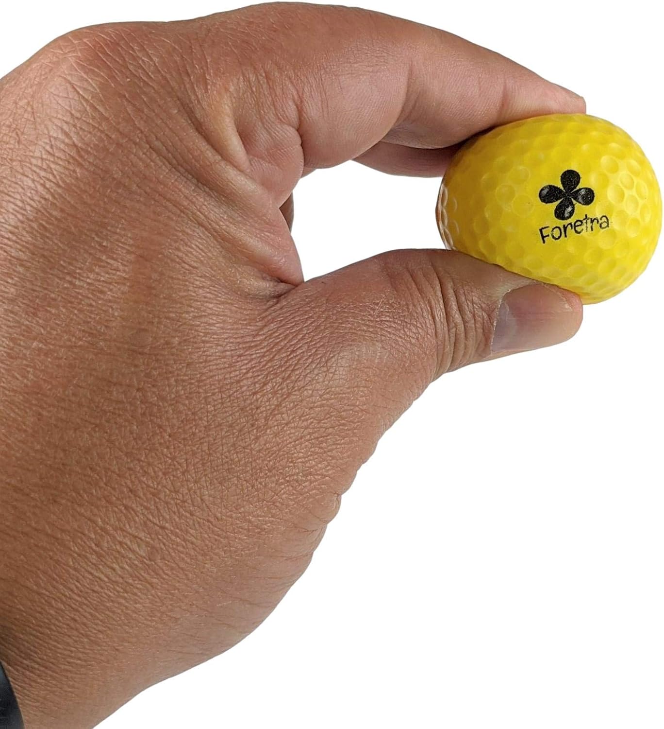 Pelotas golf espuma amarillo/naranja 18 pzas con bolsa malla