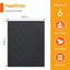 Alfombrillas Teflón antiadherentes barbacoa 6pzas 15.8x13pulg negro