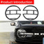 Cubierta faro Bronco 2021-23 fibra kit protector