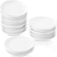 Set 30 platos cerámica redondos blancos 5.6pulg