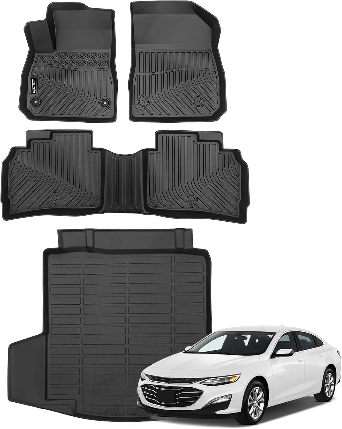 Alfombrillas Chevy Malibu 2016-25 antideslizantes