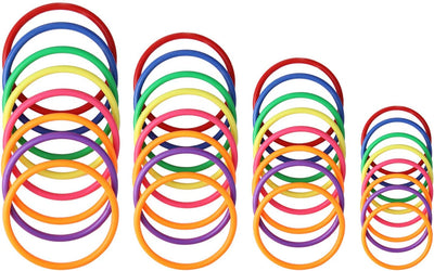 Juego anillos plástico para niños juegos carnaval
