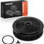 Filtro aire universal redondo 14x3pulg comp Chevy Ford negro