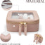 Bolsa maquillaje transparente con cremallera viaje