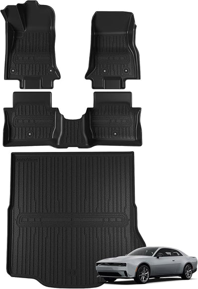 Alfombrillas TPE Dodge Charger EV 2024-25 tapetes piso cajón