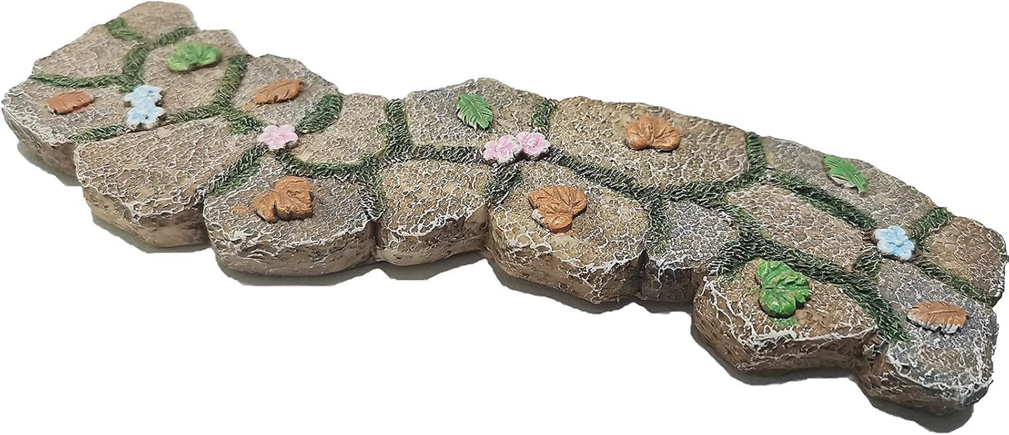 Camino jardín de hadas encantado micro miniatura