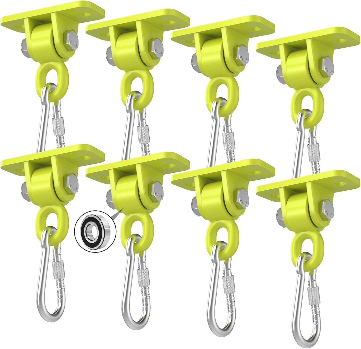 Perchas columpio resistentes para porche y techo