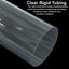Tubo rígido redondo transparente 76mm x 305mm poli