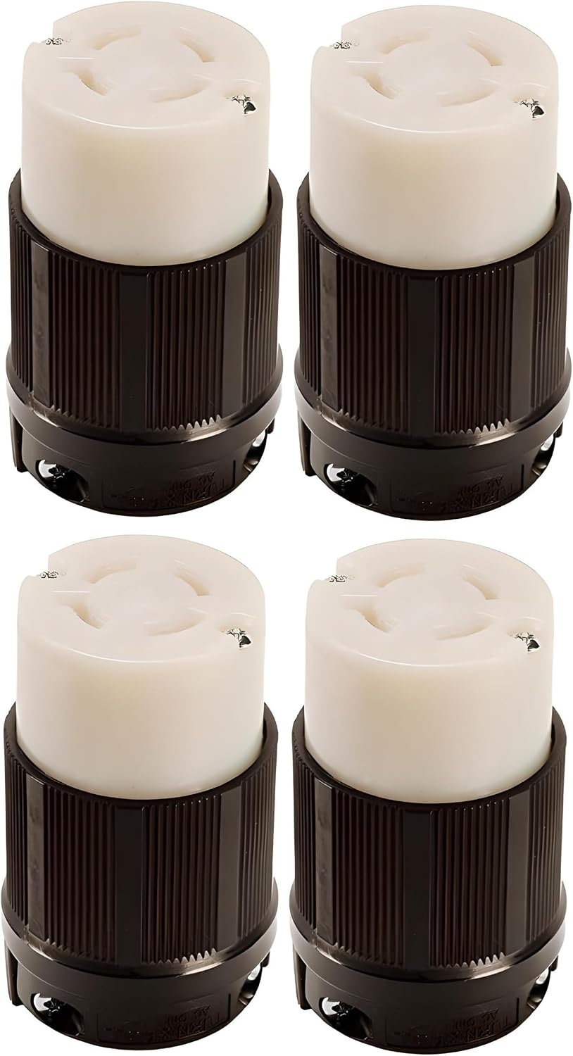Conector bloqueo tierra 30A 600V 3 polos 4 cables cUL NEMA