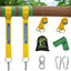 Kit correas columpio árbol seguro 2200lb 3.3pies