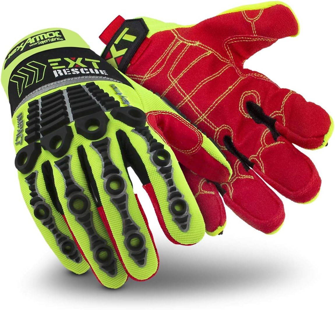 Guantes rescate bomberos protección impactos Serie EXT