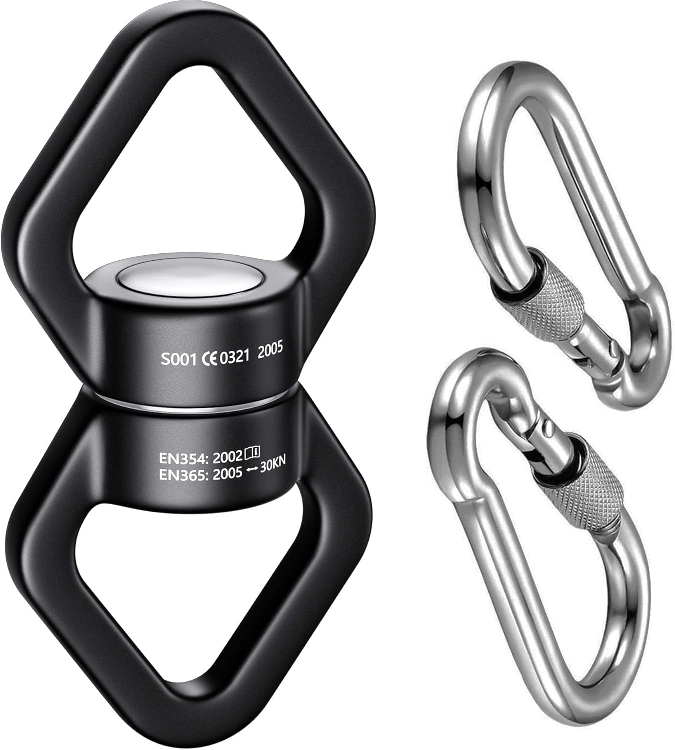 Columpio giratorio 360° con accesorio colgante para yoga