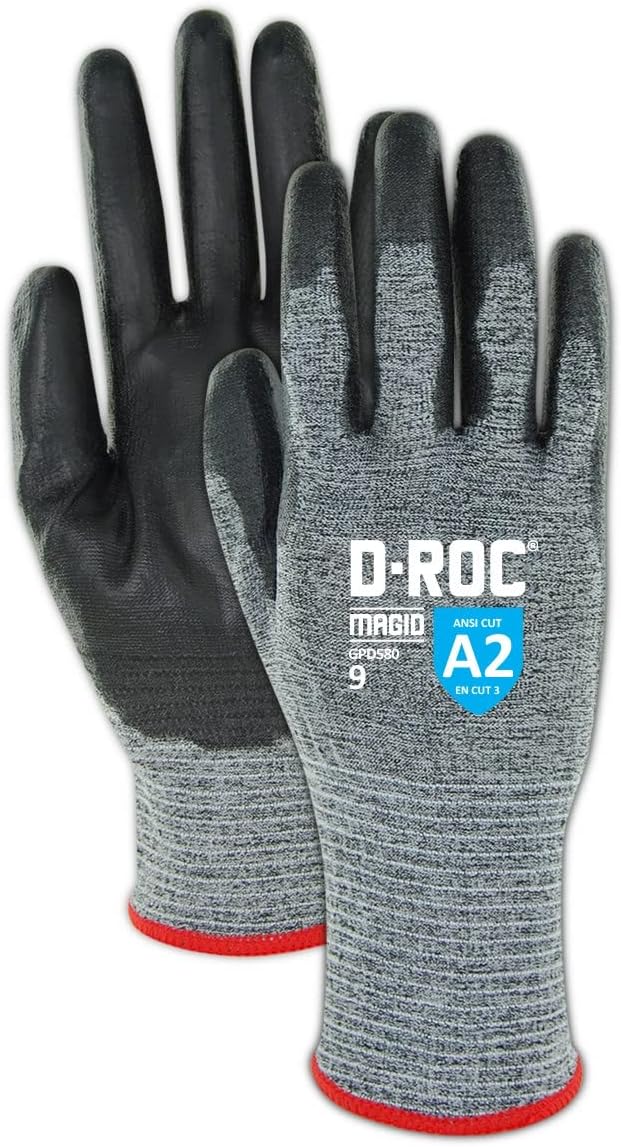 Guantes Hyperon revestimiento poliuretano ANSI A2