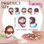 60 Pzas Patos Resina Figura Jesús Decoración Pasteles