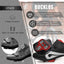 Pedales bicicleta carretera clip nailon carbono 9/16"