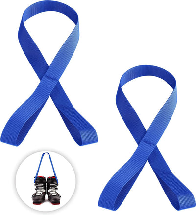2 Correas para Botas de Esquí Ajustables para Hombro Adultos