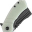 Cuchillo plegable EDC 3.07'' hoja 154CM mango G10