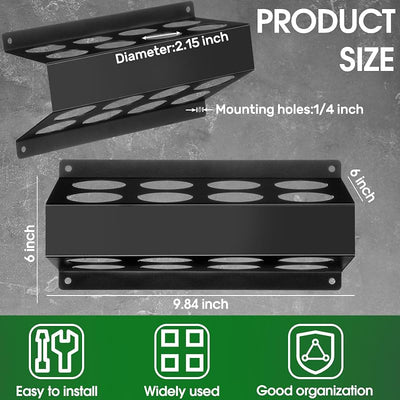 Set 9 Pzas Soporte Varilla Soldadura TIG 8 Tubos 40"