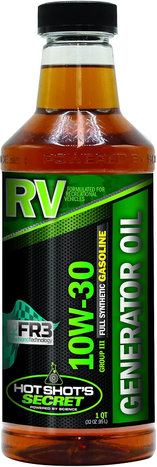 Aceite motor generador RV 10W30 32oz