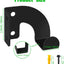 Soporte pared motosierra organizador metal negro