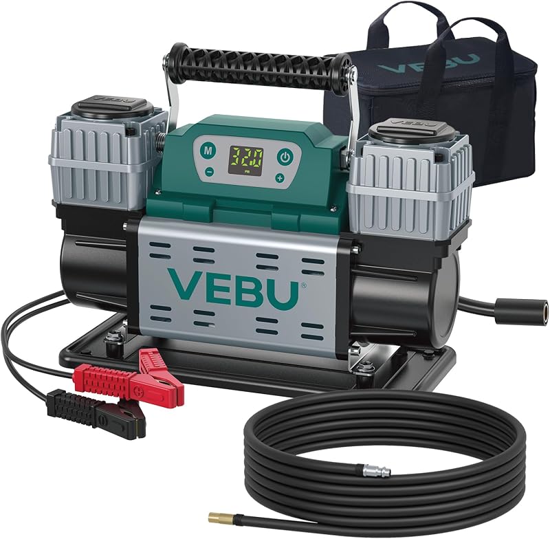 Compresor aire 12V 150PSI inflador todoterreno