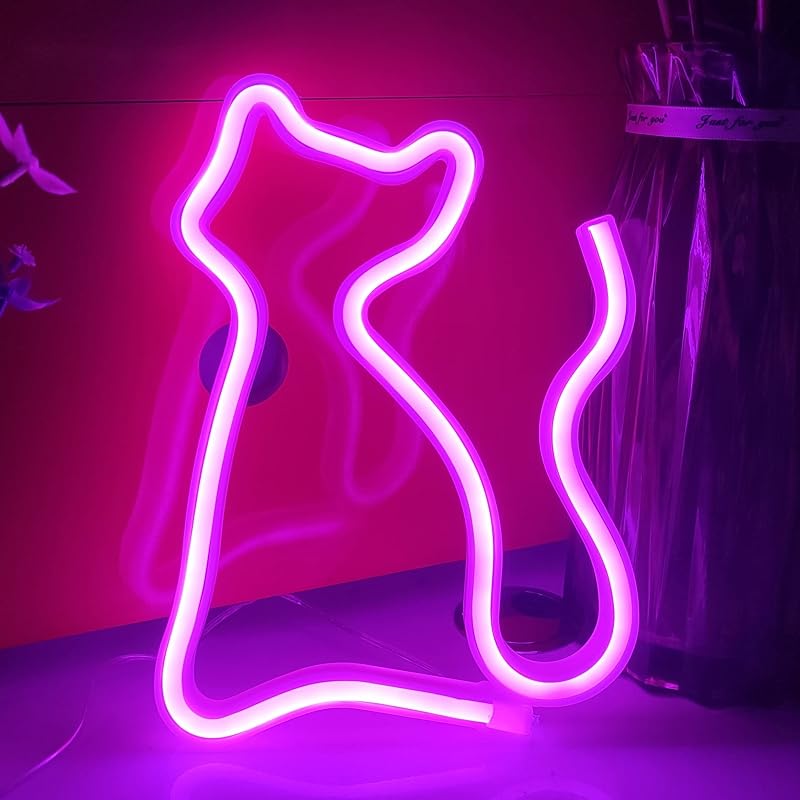 Letrero neón USB o 3 pilas AA decoración pared dormitorio niños