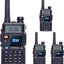 Radio UV5R 8W bidireccional 4 Pzas para caminata camping