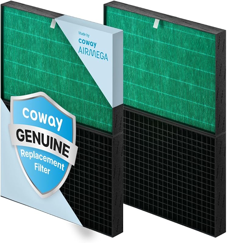 Set filtros COWAY Airmega ProX HEPA y carbón activo