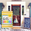 Bandera jardín playa 12x18pulg doble cara texto hello summer