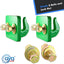 2 Ganchos 3/8pulg Acero Forjado Grado 70 Camión RV UTV