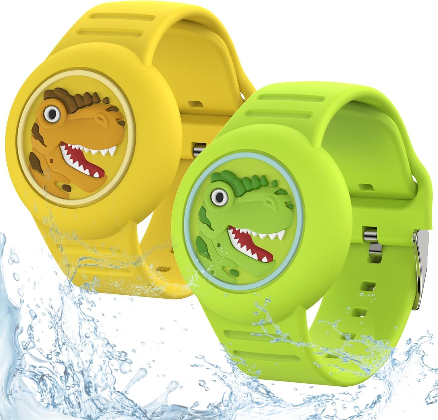 Pulseras AirTag para niños impermeables de silicona suave