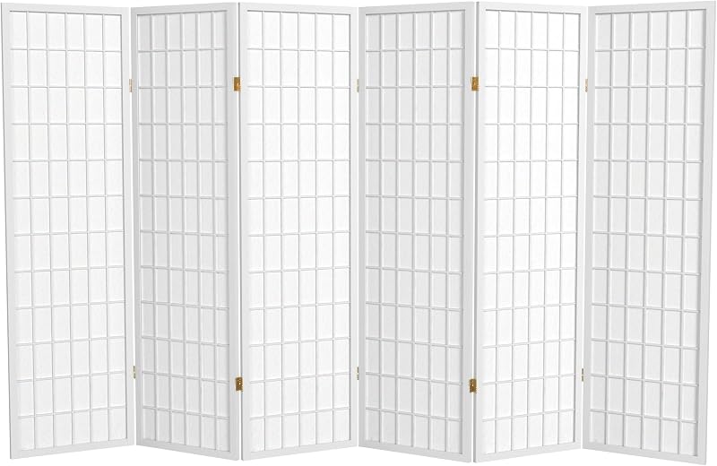Pantalla Shoji 6 Paneles Blanco 5ft