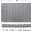 Tapete silicona para secar platos resistente calor gris