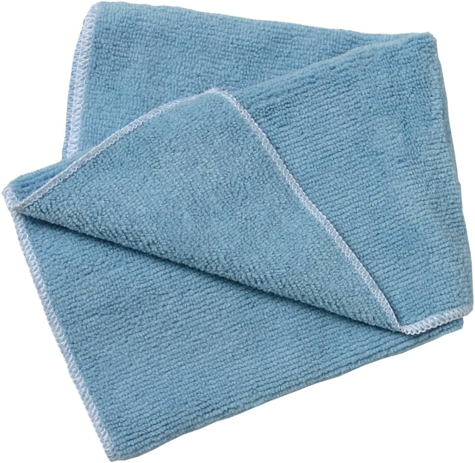 Pack 12 limpiaparabrisas microfibra azul 14x14pulg