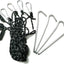 8 Correas y estacas aluminio para tienda camping Navidad