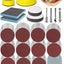 250 Discos Lija 2pulg Grano 80-3000 para Dremel y Amoladora