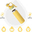 Botella acero inox 24oz con 2 tapas termo senderismo