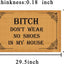 Tapete antiderrap personalizado para puerta entrada cocina
