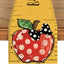 Decoraciones regreso a clases mantel manzanas crayones