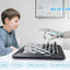 Tablero ajedrez electrónico magnético LED niños adultos