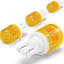 Bombilla LED Ámbar T10 168 para Luces Matrícula Puerta