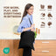 Bolsas tela 16x15pulg medianas reutilizables compras