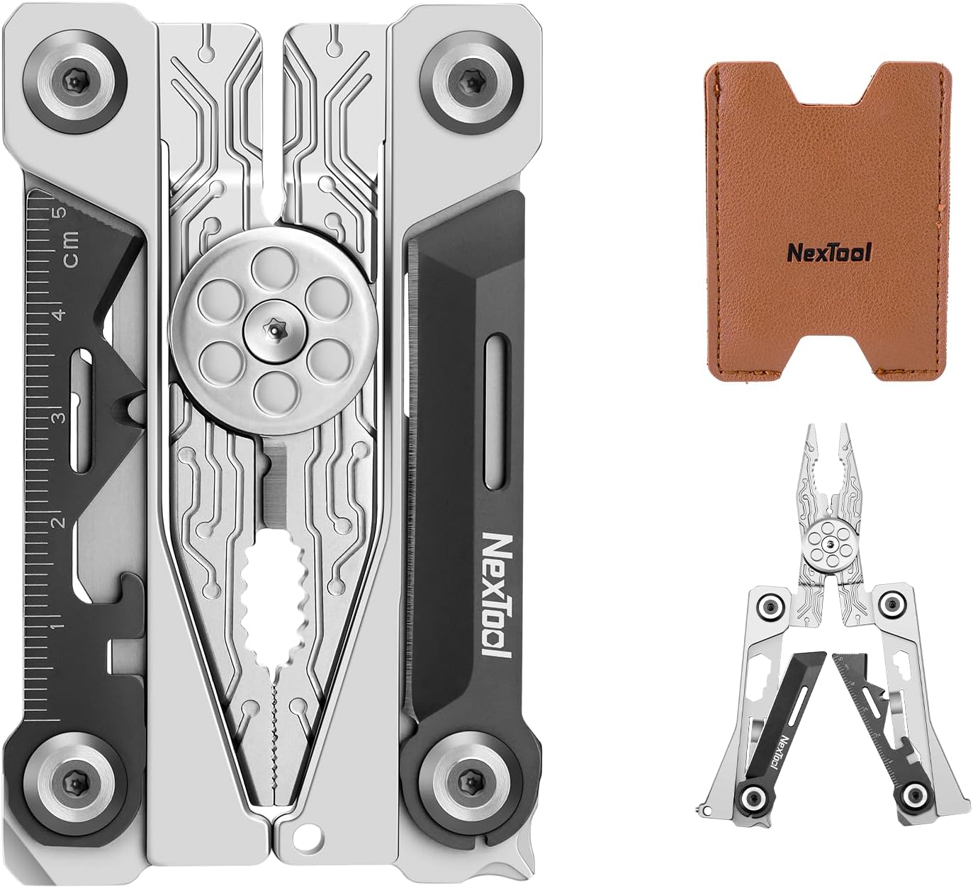 Multiherramienta 20en1 acero inox plegable con cuchillo