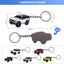 Llavero Ford Bronco rojo funda Cool Mods deportivo